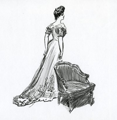 A Gibson Girl, c.1902 by Charles Dana Gibson